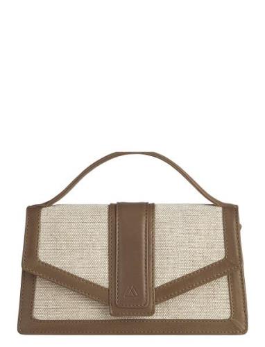 Zoembg Crossb. Bag, Canvas Mix Khaki Markberg