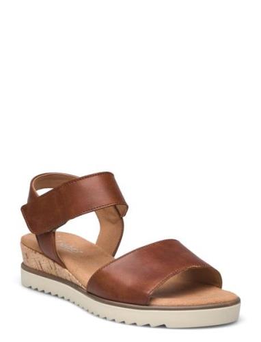 Wedge Sandal Brown Gabor