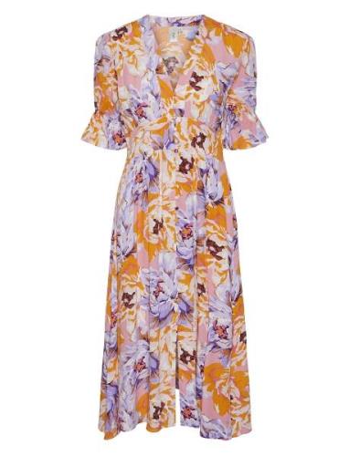 Yasfarron 2/4 Midi Dress S. - Show Purple YAS