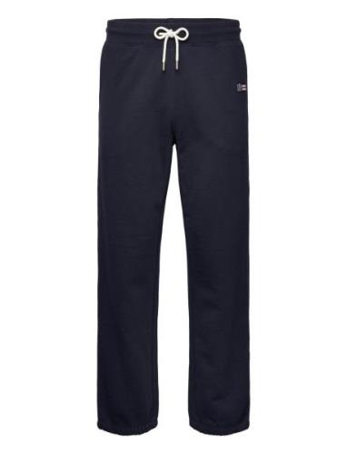 Brendon Organic Cotton Logo Sweatpants Navy Lexington Clothing