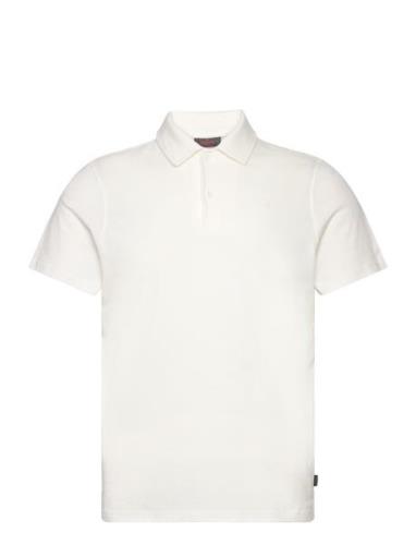 Durwin Ss Polo Shirt White Morris