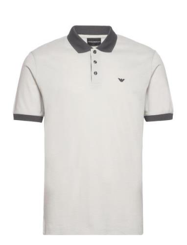 Polo Shirt Grey Emporio Armani