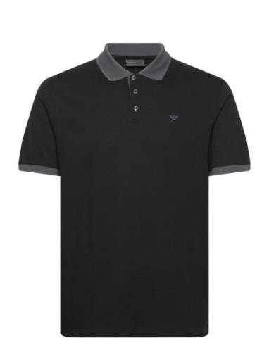 Polo Shirt Black Emporio Armani