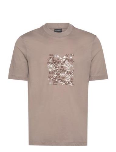 T-Shirt Beige Emporio Armani