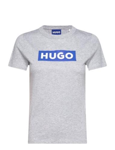 Classic Tee_B Grey HUGO BLUE