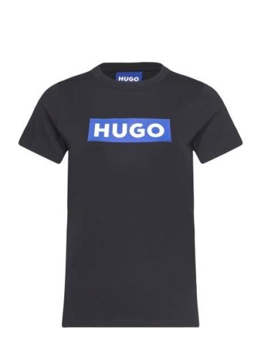 Classic Tee_B Black HUGO BLUE