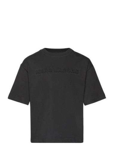 Short Sleeves Tee-Shirt Black Little Marc Jacobs