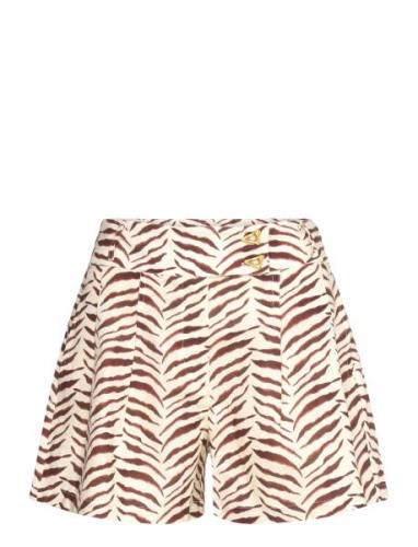 D6Syla Printed Short Brown Dante6