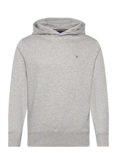 Reg Emb Original Shield Hood Grey GANT