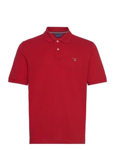 Emb Original Shield Polo Red GANT