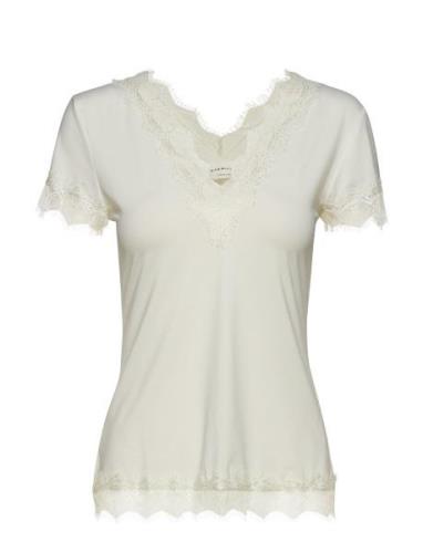 T-Shirt Ss Cream Rosemunde