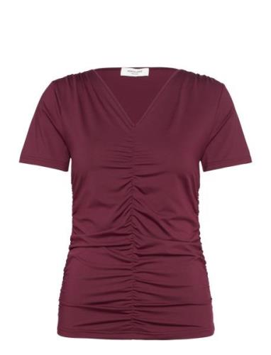 T-Shirt Burgundy Rosemunde