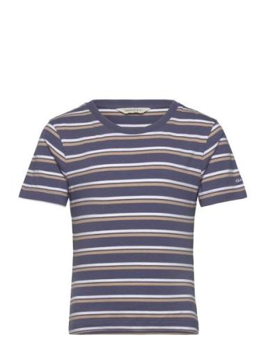 Striped T-Shirt Navy GANT