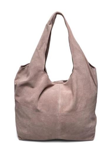 Suede Dalliea Bag Grey Becksöndergaard