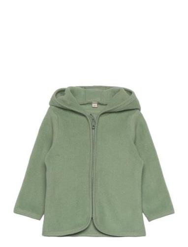 Jacket Cotton Fleece Green Huttelihut