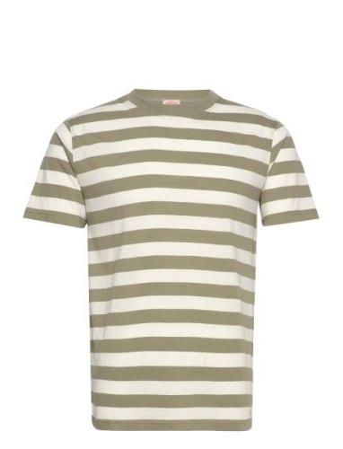 Striped T-Shirt Héritage Khaki Armor Lux