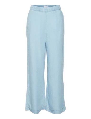 Vmbree Hr Paperbag Wide Pant Girl Blue Vero Moda Girl