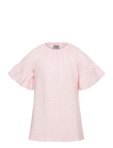 Blouse Ss Muslin Pink Huttelihut