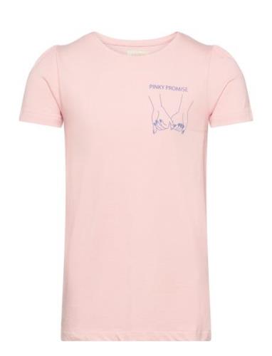 T-Shirt Ss Pink Creamie