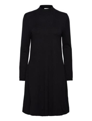 Vicomfy A-Line Rollneck Knit Dress/Pb/1 Black Vila