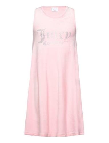 Juicy Velour A Line Dress Pink Juicy Couture