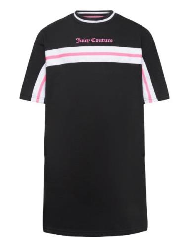 Juicy Colour Block Sweat Dress Bb Black Juicy Couture