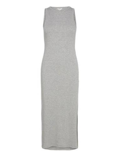 Objjamie S/L Long Dress Noos Grey Object