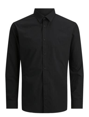 Jjjoe Shirt Ls Plain Black Jack & J S