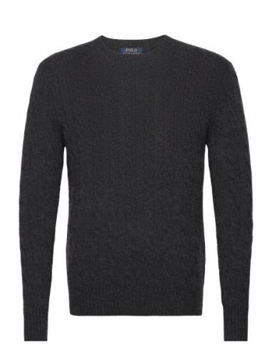 Cable-Knit Wool-Cashmere Sweater Grey Polo Ralph Lauren