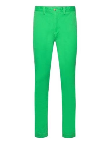 Stretch Slim Fit Washed Chino Pant Green Polo Ralph Lauren