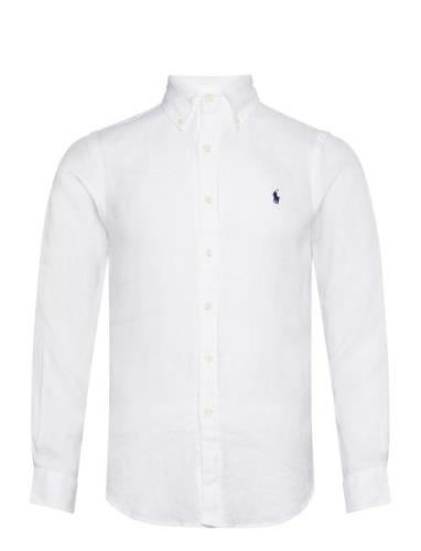 Custom Fit Linen Shirt White Polo Ralph Lauren