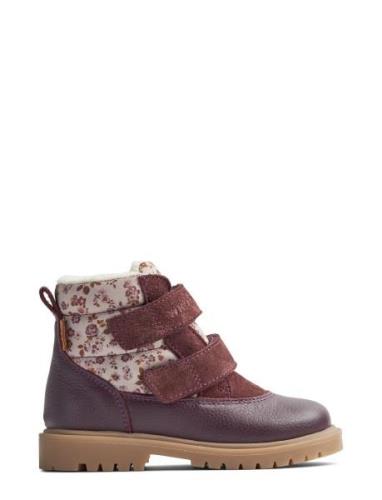 Winterboot Moon Tex Burgundy Wheat