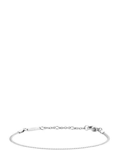 Elan Flat Chain Bracelet S Silver Daniel Wellington