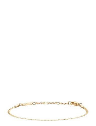 Elan Flat Chain Bracelet G Gold Daniel Wellington