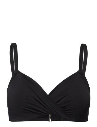 Perfect Swimsuit Underwire Triangle Bra Top Black Etam