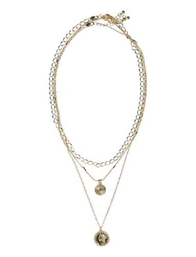 Pckat J Necklace Pack Gold Pieces