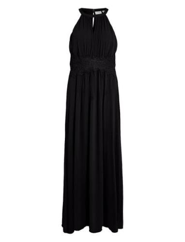 Vimilina Halterneck Maxi Dress/Su - Noos Black Vila