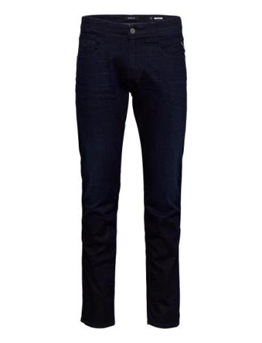 Anbass Trousers Slim 99 Denim Blue Replay