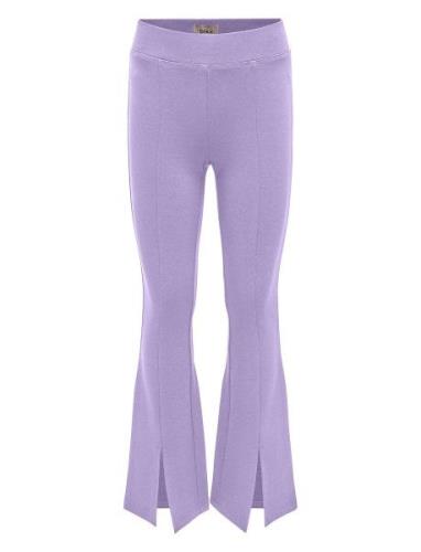 Kogpaige Life Flared Slit Pant Pnt Purple Kids Only