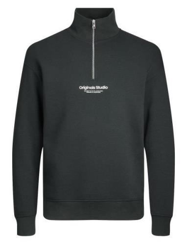 Jorvesterbro Sweat Quarter Zip Hn Noos Black Jack & J S