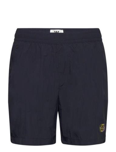 Dub Eclipse Swim Shorts Navy Double A By Wood Wood