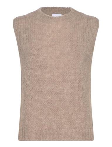 Kala Knit Vest Beige Noella