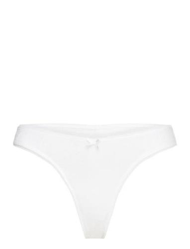 Ryker Pointelle Thong White White Juicy Couture