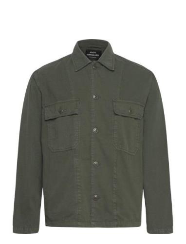 Cotton Ripstop Cargo Jacket Green Mads Nørgaard