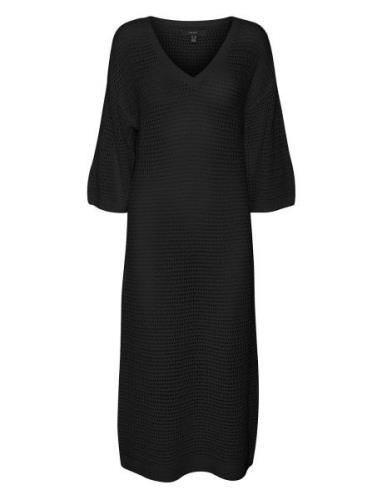 Vmmadera 3/4 Calf Dress Boo Black Vero Moda