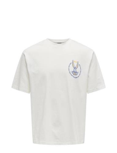 Onslo Y Rlx Ss Tee White ONLY & SONS