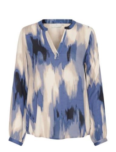 Kabeathe Blouse Blue Kaffe