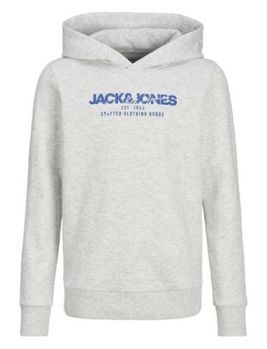 Jjalvis Sweat Hood Jnr Grey Jack & J S