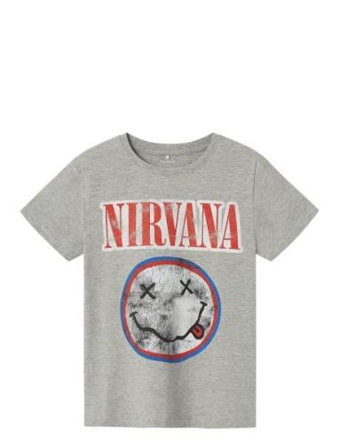 Nkmjiro Nirvana Ss Top Box Bfu Grey Name It