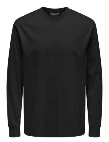 Onsfred Life Ls Tee Noos Black ONLY & SONS